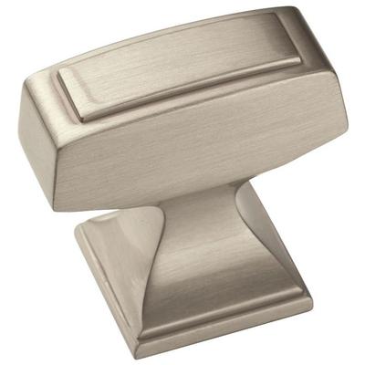 Amerock - Mulholland 1-1/4" (32 mm) Length Cabinet Knob - Satin Nickel - BP53029G10