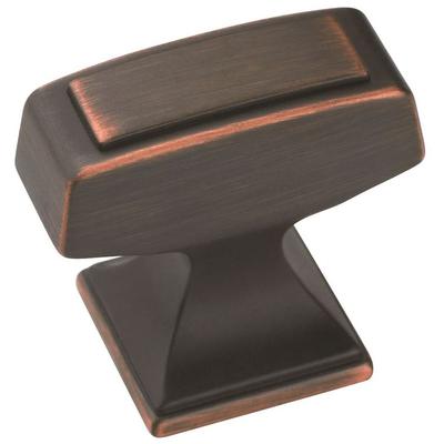 Amerock - Mulholland 1-1/4" (32 mm) Length Cabinet Knob - Oil Rubbed Bronze - BP53029ORB