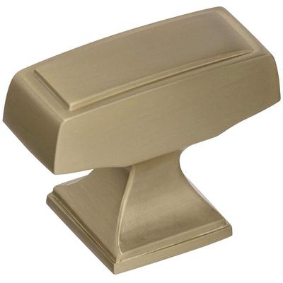 Amerock - Mulholland 1-1/2" (38 mm) Length Cabinet Knob - Golden Champagne - BP535342BBZ