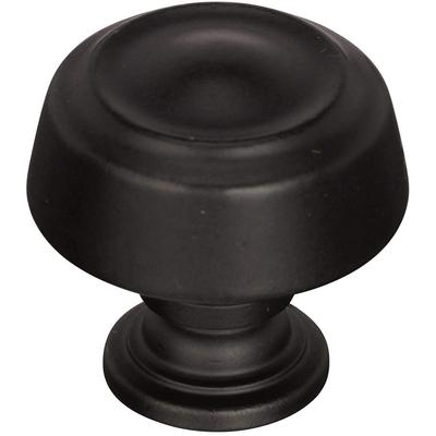 Amerock - Kane 1-3/16" (30 mm) Diameter Cabinet Knob - Black Bronze - BP53700BBR