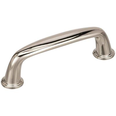Amerock - Kane 3" (76 mm) Center-to-Center Cabinet Pull - Polished Nickel - BP53701PN