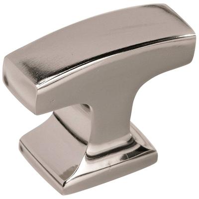 Amerock - Westerly 1-5/16" (33 mm) Length Cabinet Knob - Polished Nickel - BP53717PN