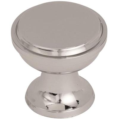 Amerock - Westerly 1-3/16" (30 mm) Diameter Cabinet Knob - Polished Nickel - BP53718PN