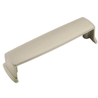 Amerock - Kane 3-3/4" (96 mm) Center-to-Center Cabinet Cup Pull - Satin Nickel - BP53801G10