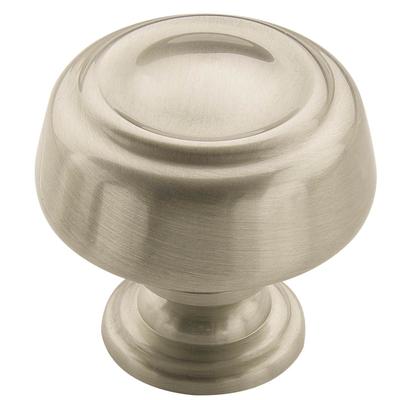 Amerock - Kane 1-5/8" (41 mm) Diameter Cabinet Knob - Satin Nickel - BP538072G10