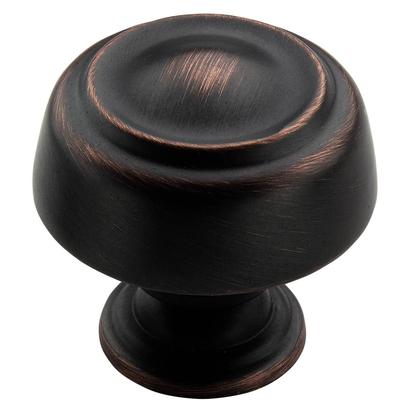 Amerock - Kane 1-5/8" (41 mm) Diameter Cabinet Knob - Oil Rubbed Bronze - BP538072ORB
