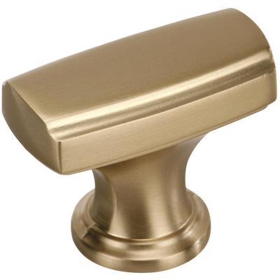 Amerock - Highland Ridge 1-3/8" (35 mm) Length Golden Champagne Cabinet Knob - BP55311BBZ