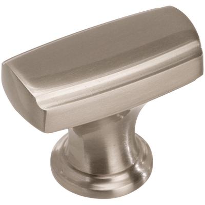 Amerock - Highland Ridge 1-3/8" (35 mm) Length Satin Nickel Cabinet Knob - BP55311G10