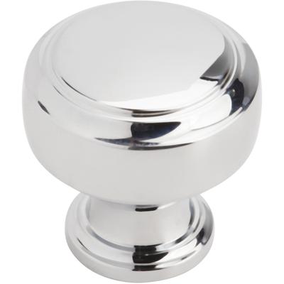 Amerock - Highland Ridge 1.1875" Diameter Cabinet Knob - Polished Chrome - BP5531226