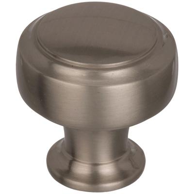 Amerock - Highland Ridge 1-3/16" (30 mm) Diameter Satin Nickel Cabinet Knob - BP55312G10