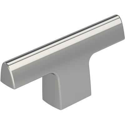 Amerock - Riva 2-1/2" (64 mm) Length Polished Chrome Cabinet Knob - BP5536126