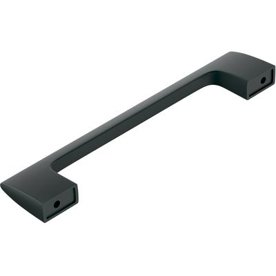 Amerock - Riva 5-1/16" (128 mm) Center-to-Center Matte Black Cabinet Pull - BP55367MB