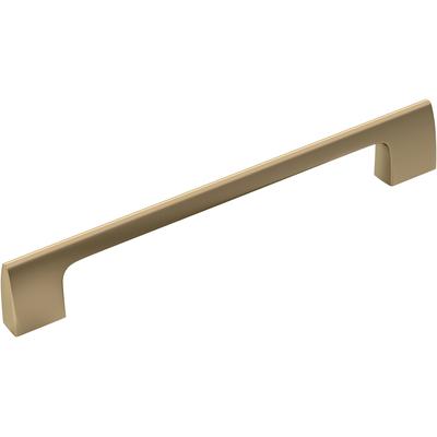 Amerock - Riva 6-5/16" (160 mm) Center-to-Center Golden Champagne Cabinet Pull - BP55368BBZ