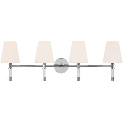 Generation Lighting Designers - Hanover 4-Light Vanity Fixture - Polished Nickel - CV1054PN