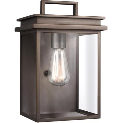 Generation Lighting Designers - Glenview Small Outdoor Lantern - Antique Bronze - OL13601ANBZ