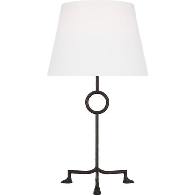 Generation Lighting Designers - Montour Large Table Lamp - Aged Iron - TFT1021AI1