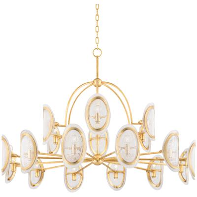 Hudson Valley - Danes 18-Light Chandelier - 1550-VGL