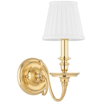 Hudson Valley - Charleston 1-Light Wall Sconce - 1741-AGB