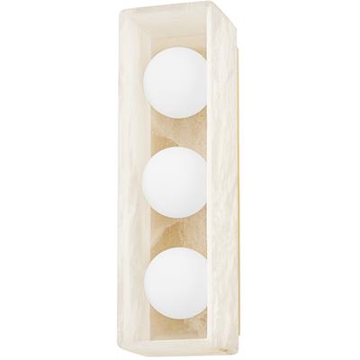 Hudson Valley - Budnick 3-Light Bath Bracket - 2316-AGB