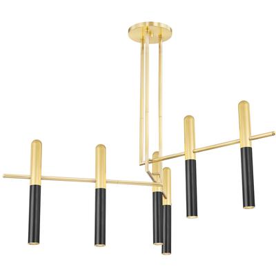 Hudson Valley - Thurston 6-Light Chandelier - 2550-AOB