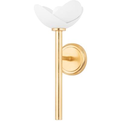 Hudson Valley - Dawson 1-Light Wall Sconce - 3000-GL/WP