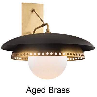 Hudson Valley - Herkimer 1-Light Wall Sconce - 3300-AGB