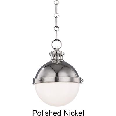 Hudson Valley - Latham 1-Light Small Pendant - Antique Distressed Bronze - 4019-ADB