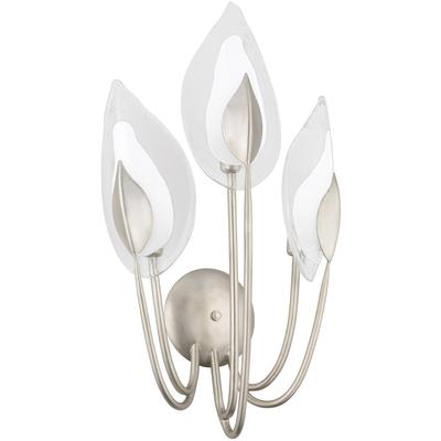 Hudson Valley - Blossom 3-Light Wall Sconce - 4803-SL