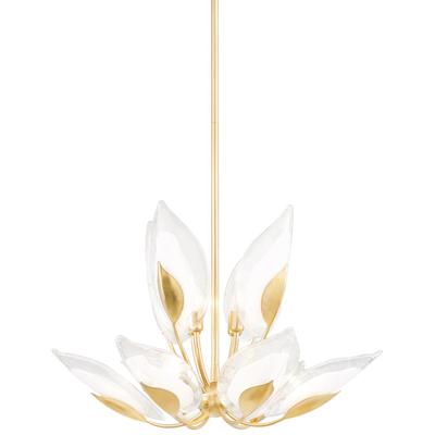 Hudson Valley - Blossom 12-Light Chandelier - 4829-GL