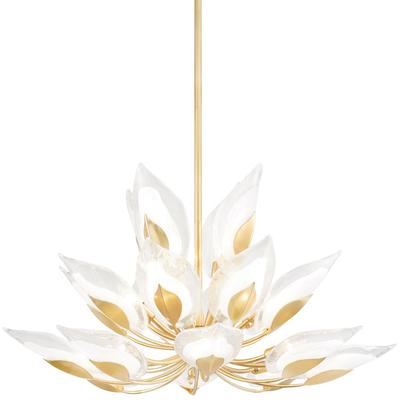 Hudson Valley - Blossom 20-Light Chandelier - 4840-GL