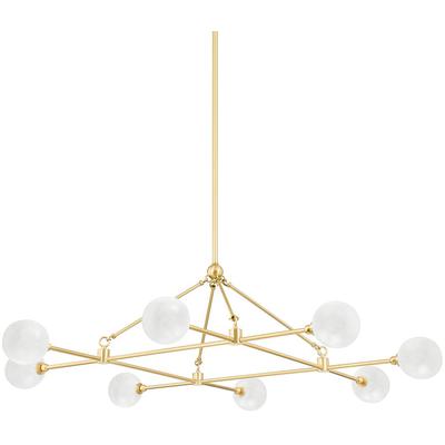 Hudson Valley - Andrews 8-Light Chandelier - 4846-AGB