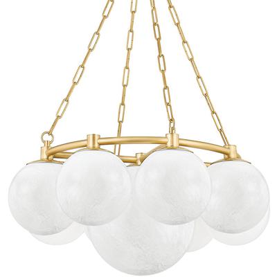 Hudson Valley - Thornwood 9-Light Chandelier - 5229-AGB