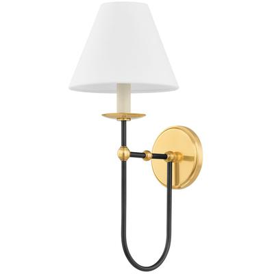 Hudson Valley - Demarest Wall Sconce - Aged Brass/Distressed Bronze - 6319-AGB/DB
