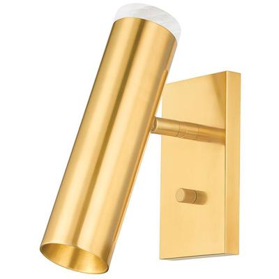 Hudson Valley - Clark Wall Sconce - Aged Brass - 6431-AGB