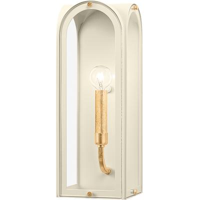 Hudson Valley - Lincroft 1-Light Wall Sconce - 6606-VGL/SSD