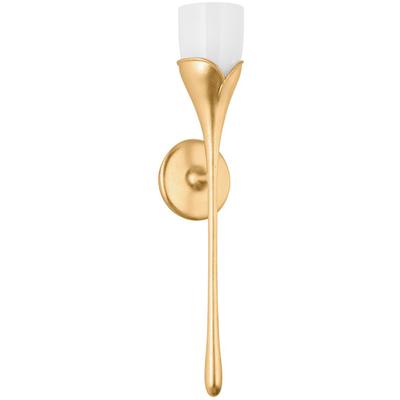 Hudson Valley - Bellerose Wall Sconce - Vintage Gold Leaf - 6791-VGL