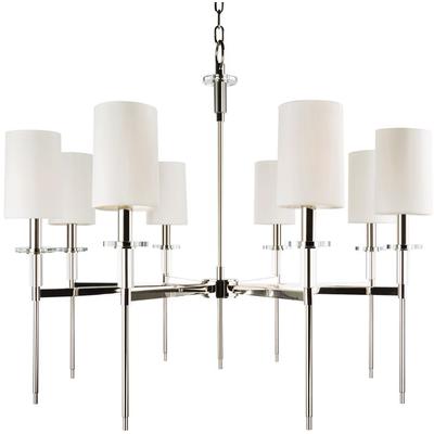 Hudson Valley - Amherst 8-Light Chandelier - 8518-PN