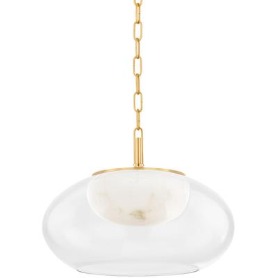 Hudson Valley - Moore Pendant - Aged Brass - 9017-AGB