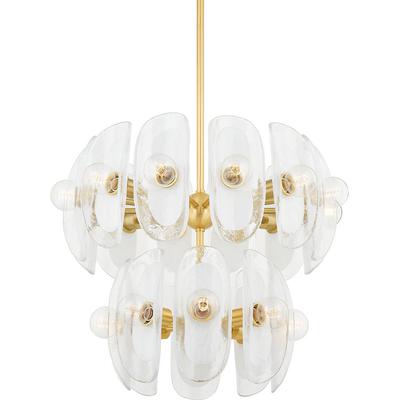 Hudson Valley - Hilo 20-Light Chandelier - 9131-AGB