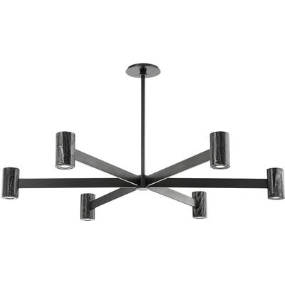 Hudson Valley - Predock 6-Light Chandelier - 9145-BBR