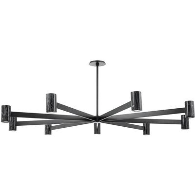 Hudson Valley - Predock 9-Light Chandelier - 9164-BBR