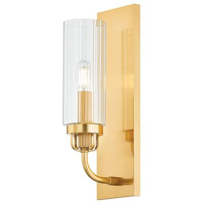 Hudson Valley - Halifax Wall Sconce - Aged Brass - 9314-AGB