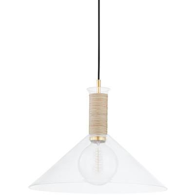Mitzi by Hudson Valley - Besa 1-Light Pendant - H622701L-AGB