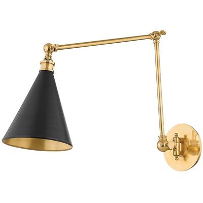 Hudson Valley - Osterley 1-Light Sconce - MDS1301-ADB