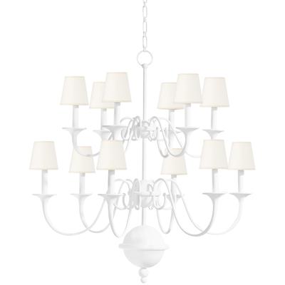 Hudson Valley - Windsor 12-Light Chandelier - MDS433-WP