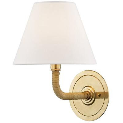 Hudson Valley - Curves No.1 - 1-Light Wall Sconce - MDS500-AGB