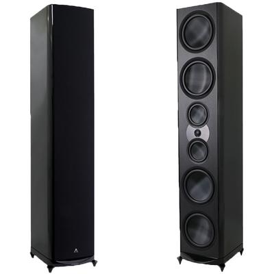 Atlantic Technology - Flagship Premium Front Channel Floorstanding Speaker - Gloss Black - 8600eLR-GLB-BLK