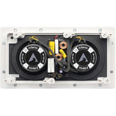 Atlantic Technology - THX Dual 5.25" Thin Bezel In-Wall LCR Speaker - IW-155LCR-S