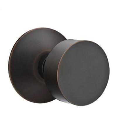 Emtek - Brass Modern Passage Knob Set with Round Knob & Modern Rosette - 5107ROU