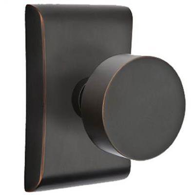 Emtek - Brass Modern Passage Knob Set with Round Knob & Neos Rosette - 5111ROU